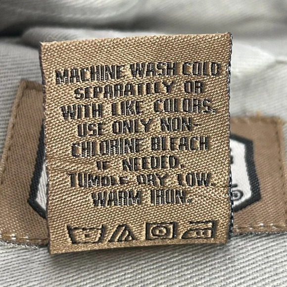 CE Schmidt Workwear Button Shirt Mens Sz XL Short Sleeve Button Down Casual Tan - Picture 8 of 8